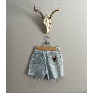 Vintage High Waisted Jean Shorts
